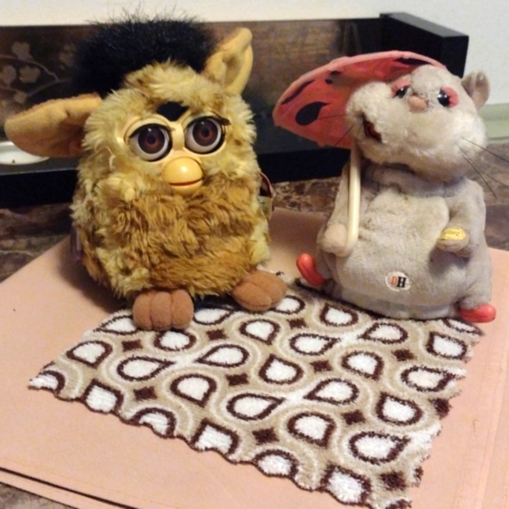Ltd edition dancing furby & hamster collectibles